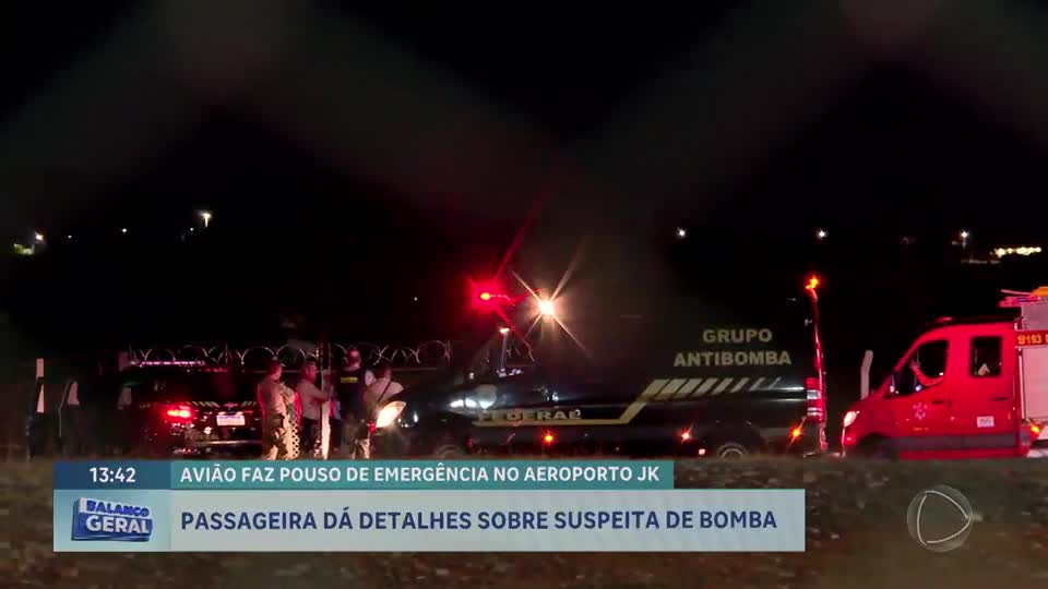 Passageiros recebem diária em hotéis após pouso de emergência por suspeita de bomba em voo