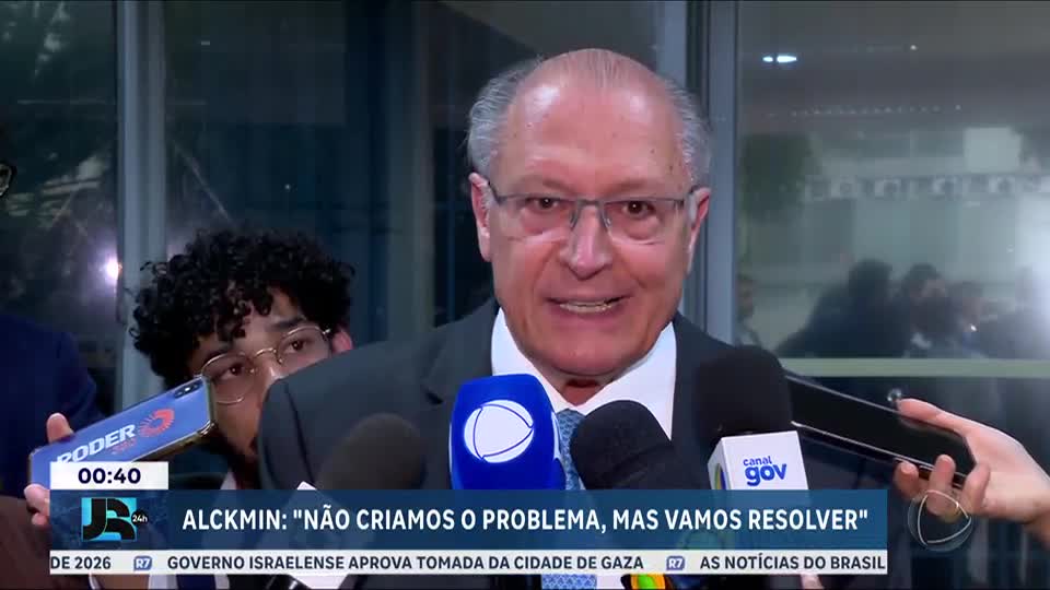Alckmin afirma que plano de contingência ao tarifaço dos EUA está finalizado