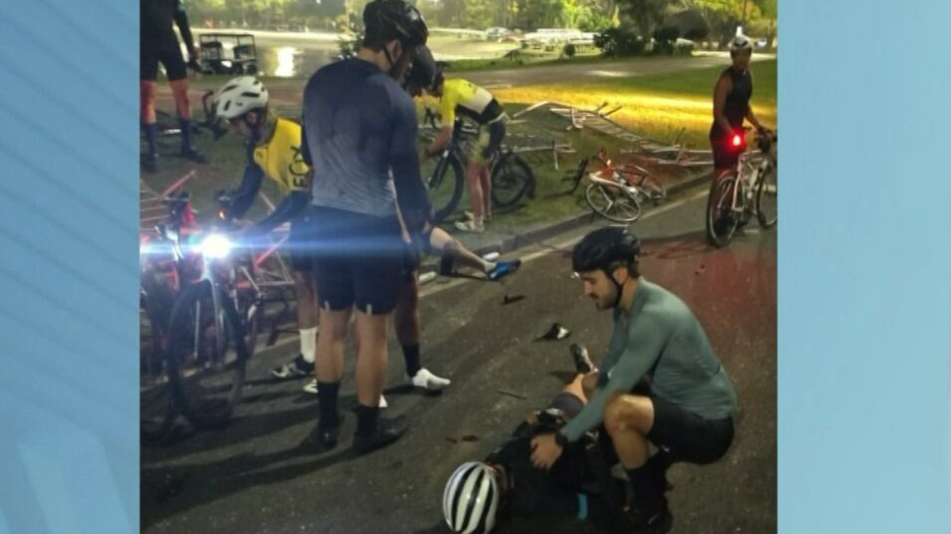 Homem é preso após atropelar ciclistas e não prestar socorro na zona sul do Rio