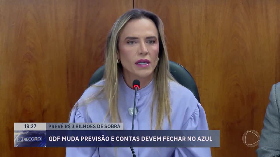 Governo do DF projeta superávit de R$ 3 bilhões após reavaliação das contas públicas