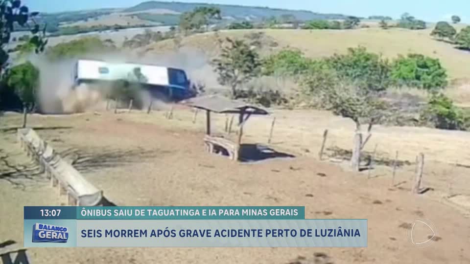 Acidente na GO-010 deixa seis mortes e vários feridos