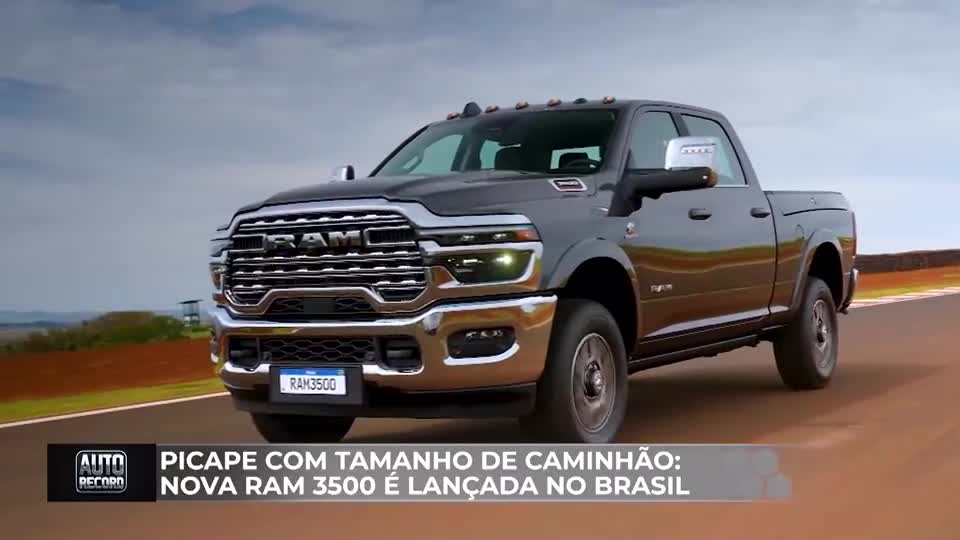 Com tamanho de caminhão, RAM 3500 é lançada no Brasil com novas atualizações