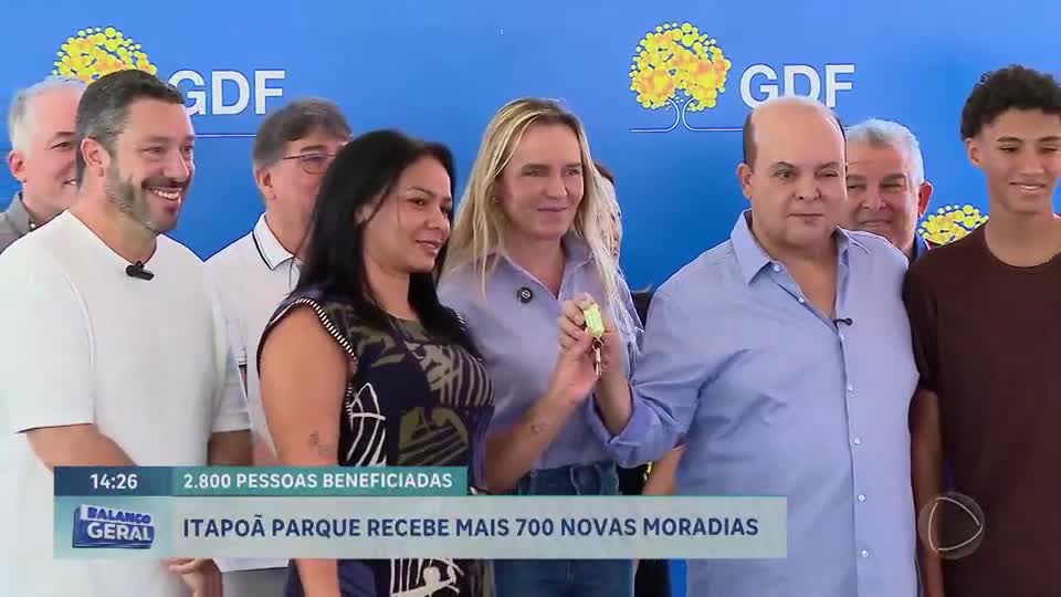 Itapoã Parque (DF) recebe mais 700 novas moradias e beneficia 2.800 pessoas