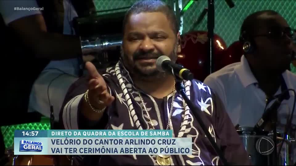 Velório de Arlindo Cruz terá cerimônia aberta ao público
