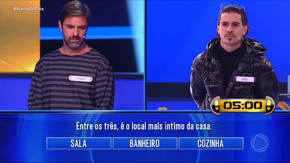 Fábio Rabin erra questão em rodada especial, e Biel acumula R$ 71 mil para o prêmio final