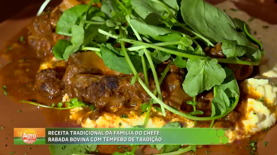Receita de família: chef Paulo Pereira ensina como preparar uma tradicional rabada bovina