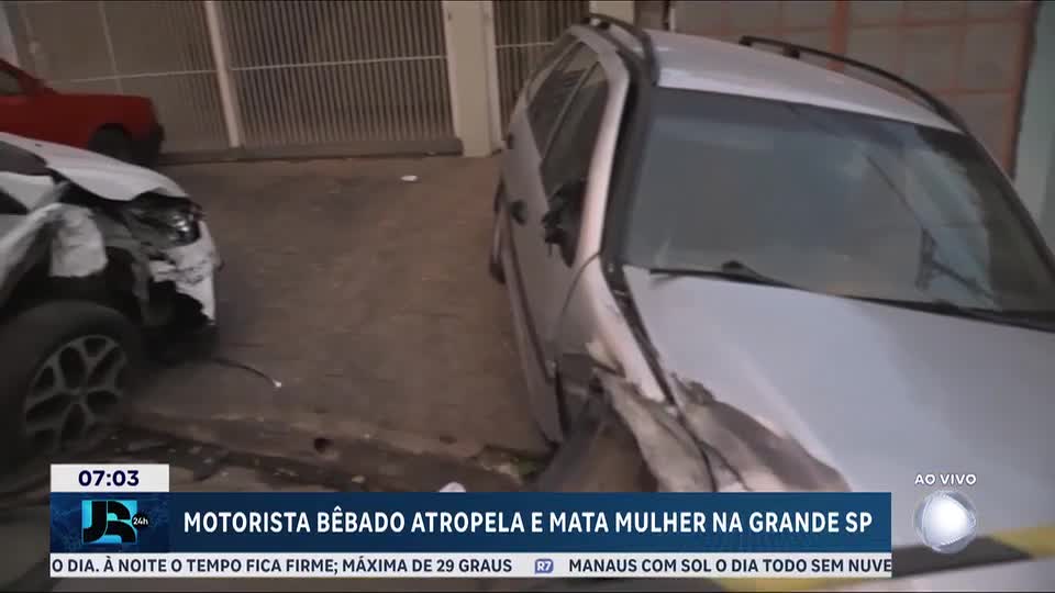Motorista bêbado atropela e mata professora em Itapecerica da Serra, na Grande São Paulo