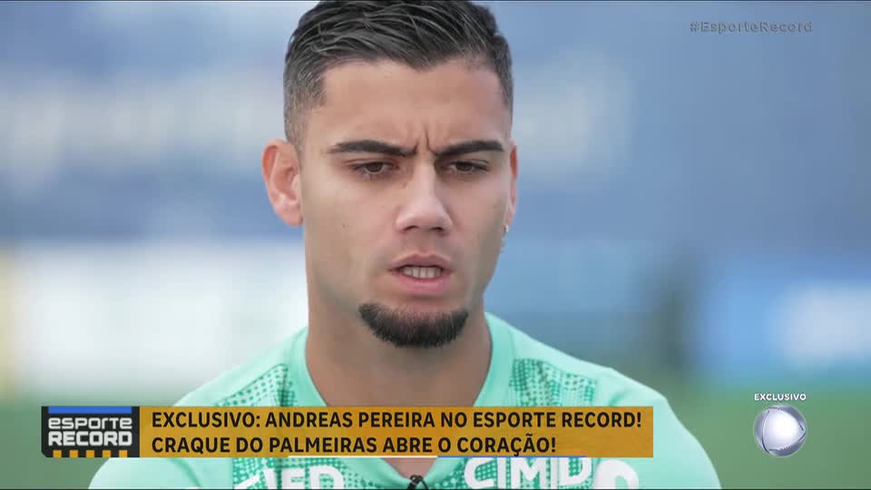 Andreas relembra medo por carreira após erro em 2021 e 'zoação' em ida ao Palmeiras