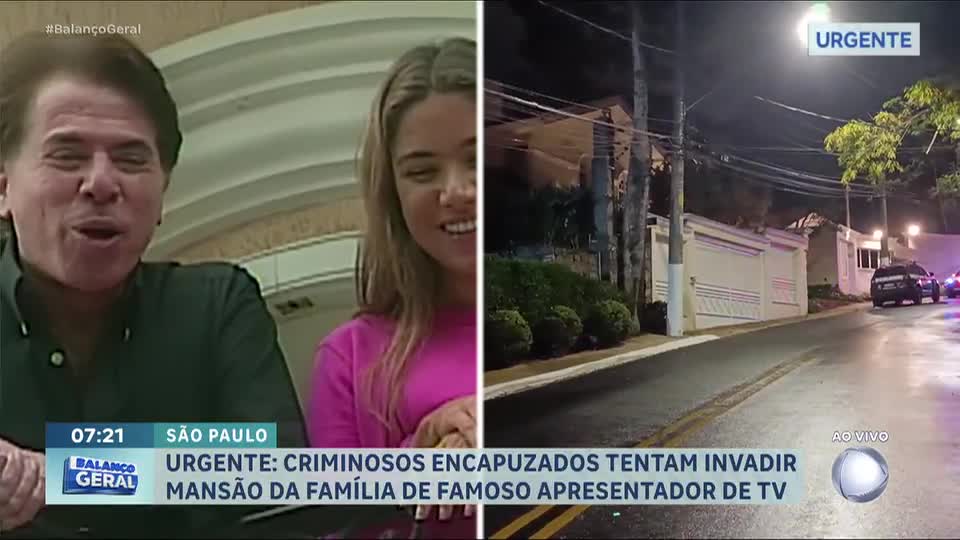Antiga mansão de Silvio Santos no Morumbi, zona sul de São Paulo, é alvo de tentativa de invasão