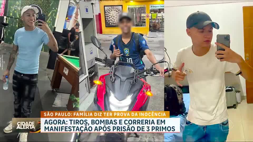 SP: primos são presos suspeitos de roubo, mas negam participação no crime
