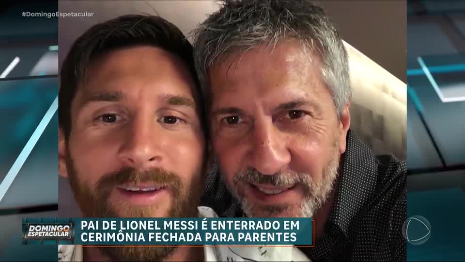 Messi se despede do pai em cerimônia reservada na Argentina