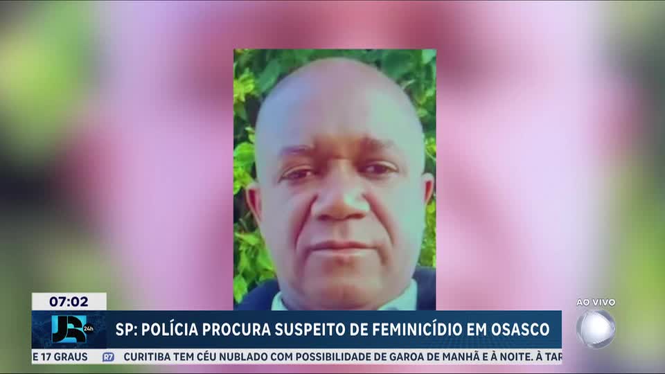 Polícia procura suspeito de feminicídio em Osasco, na Grande São Paulo