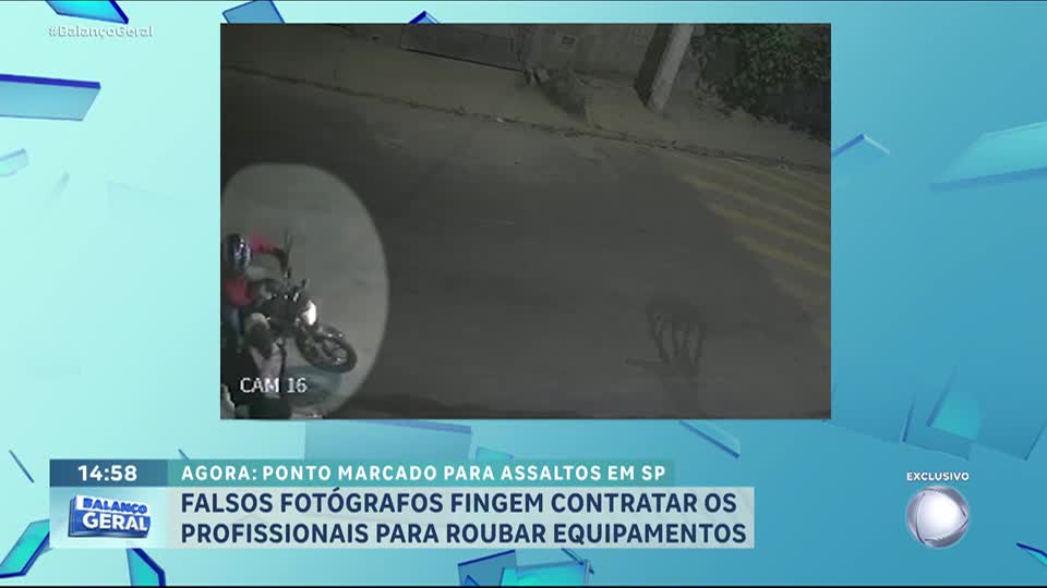 Falsos fotógrafos fingem contratar profissionais para roubar equipamentos em São Paulo