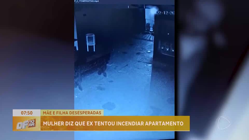 Mulher denuncia ex-companheiro por tentativa de feminicídio e incêndio de apartamento