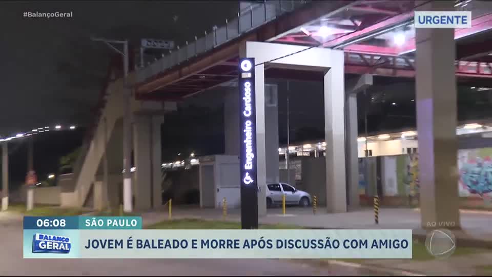 Jovem é morto a tiros em frente à estação de trem após discussão em Itapevi (SP)