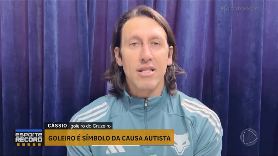 Goleiro Cássio é símbolo dentro das quatro linhas e defensor da causa autista