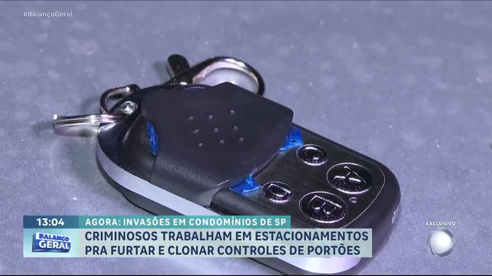 Criminosos levam menos de 20 segundos para clonar controles de portões automáticos; confira