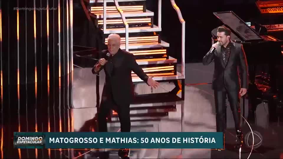 Matogrosso & Mathias celebram 50 anos de história em show grandioso em SP