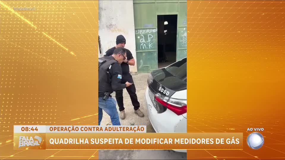 Polícia desarticula esquema de adulteração de medidores de gás