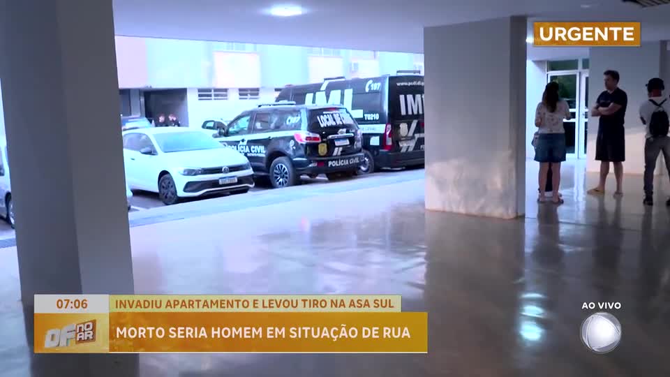 Criminoso invade prédio e faz idosa de 95 anos refém em Brasília