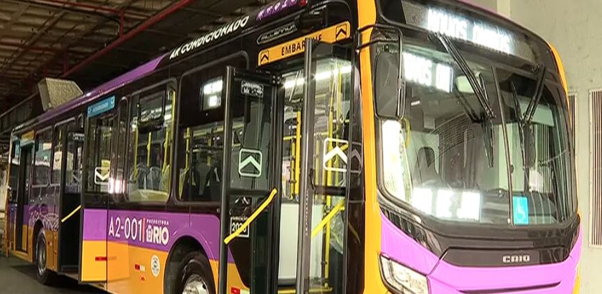Novos ônibus com tecnologia avançada chegam à zona oeste do Rio