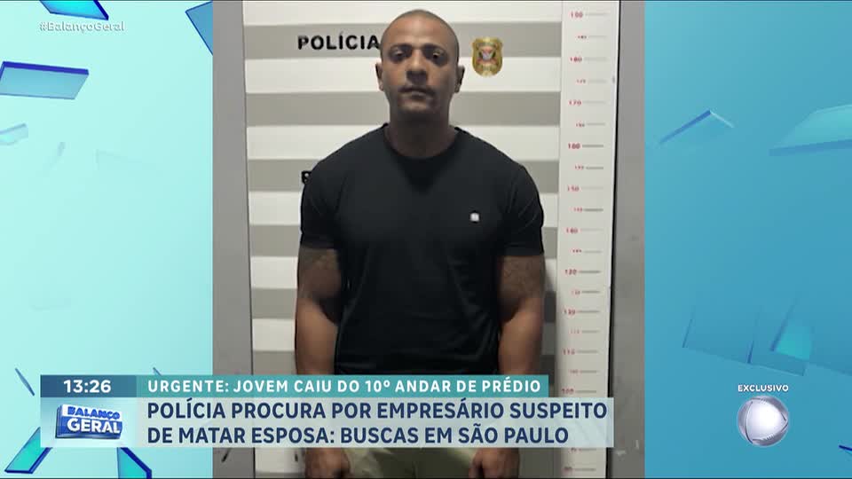 Empresário investigado por morte de esposa foge após receber liberdade provisória em São Paulo