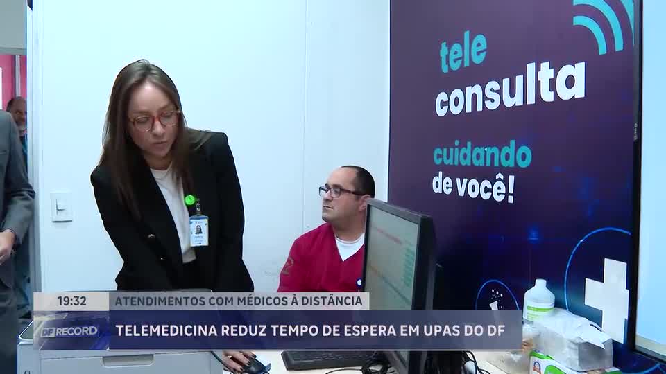 Telemedicina reduz tempo de espera nas UPAs do Distrito Federal