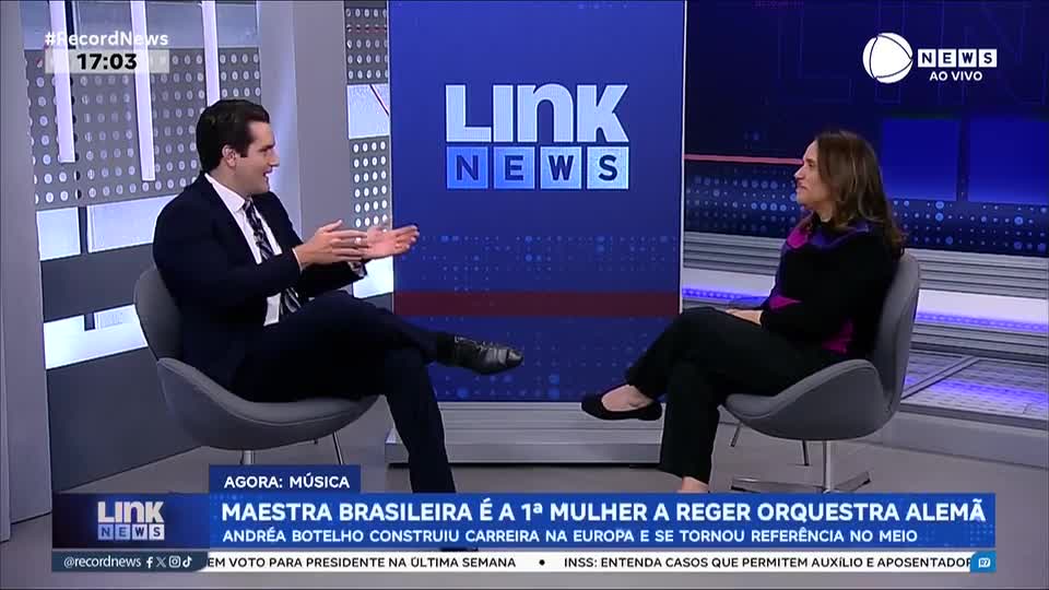 'Link News' entrevista a maestra Andréa Botelho