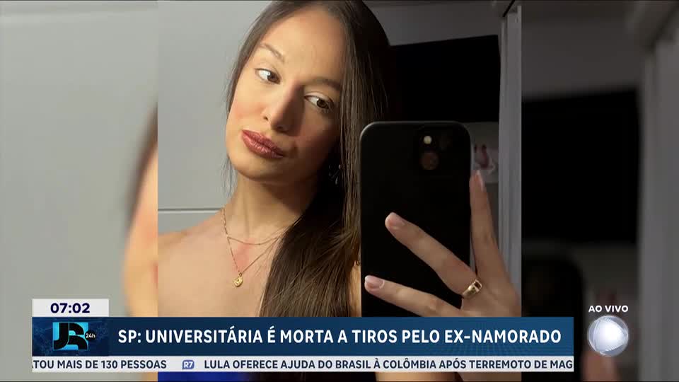 Universitária de 23 anos é morta a tiros pelo ex-namorado no interior de São Paulo