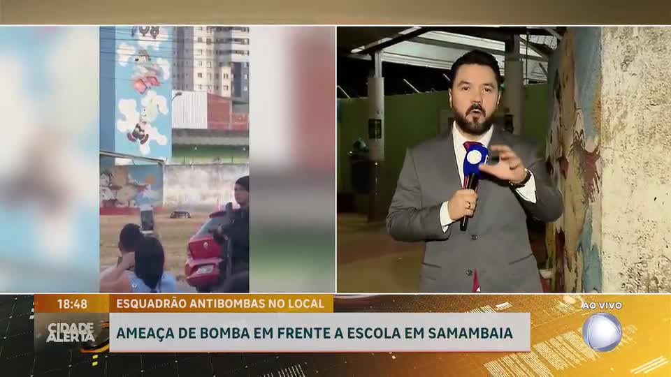 Polícia encontra artefato suspeito e faz explosão controlada em escola de Samambaia (DF)