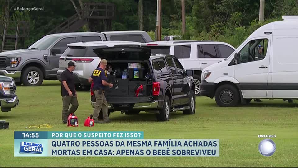 Bebê é encontrado abandonado em rodovia e polícia descobre quatro familiares mortos em casa, nos EUA