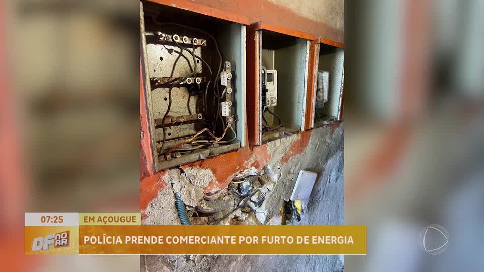 Proprietário de açougue é preso por furto de energia em Ceilândia (DF)
