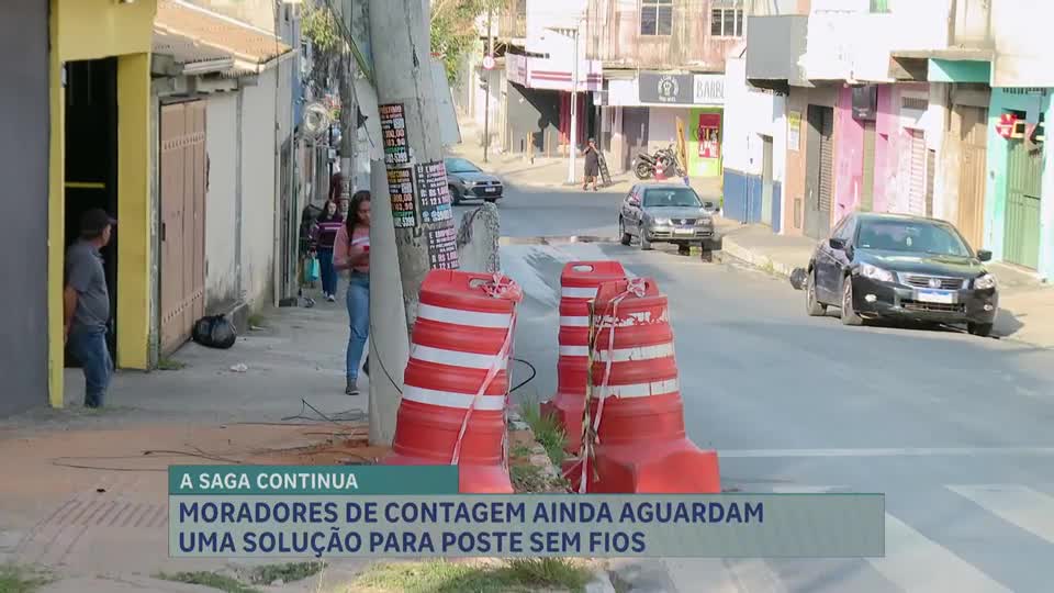Troca de poste deixa moradores sem internet há 15 dias em Contagem (MG)