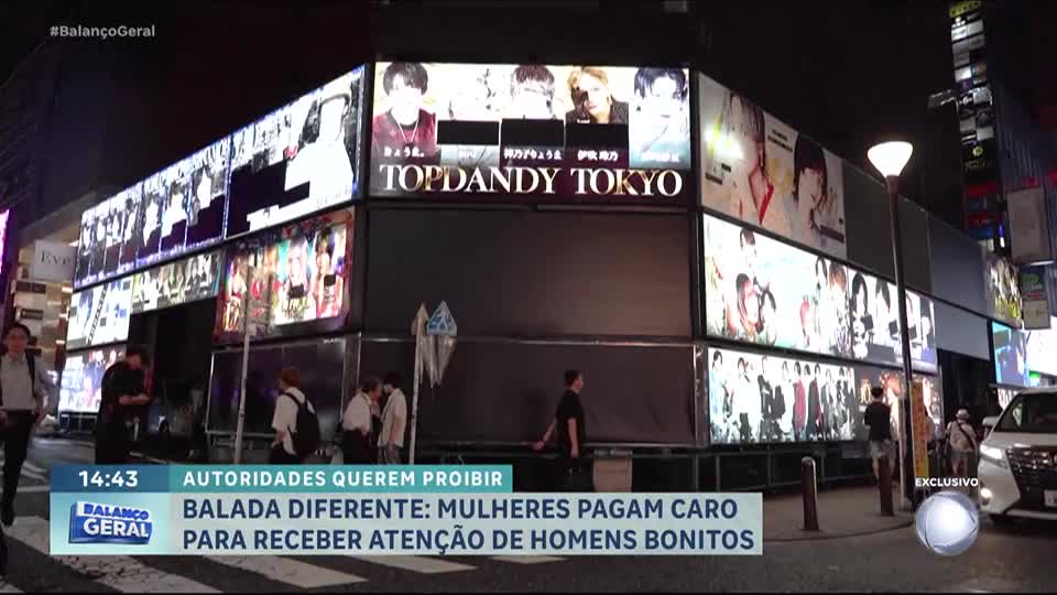 Mulheres pagam caro por atenção e carinho de homens em baladas no Japão