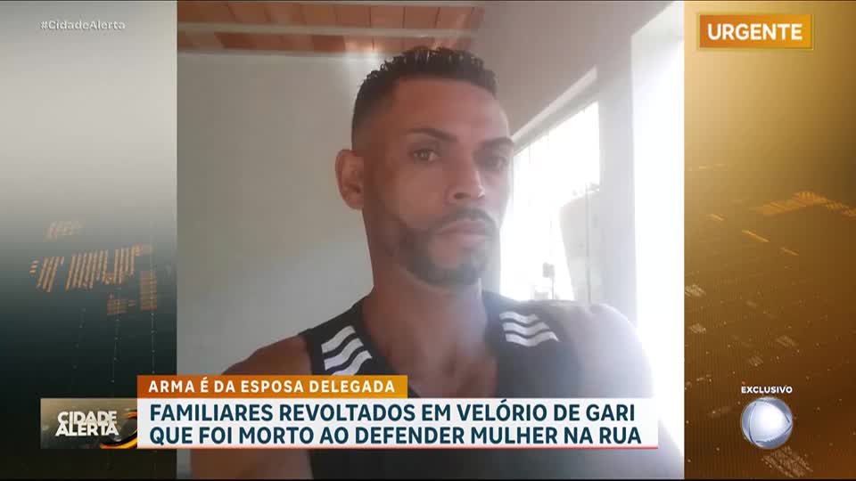 Corpo de gari assassinado por empresário é velado sob forte comoção em Minas Gerais