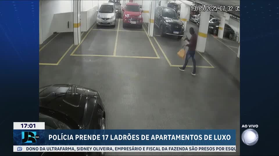 Polícia prende 17 pessoas em operação contra quadrilha que roubava condomínios de luxo em SP