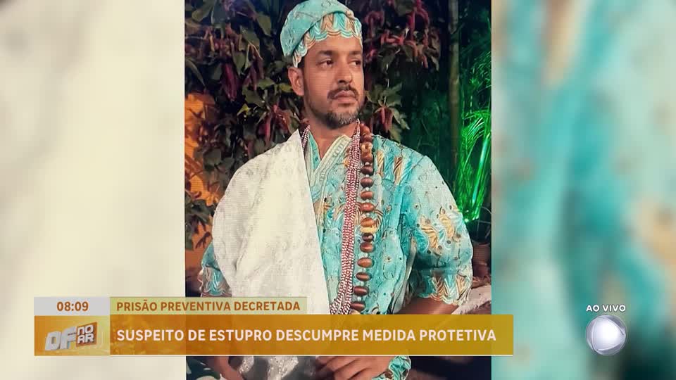 Falso líder religioso tem prisão preventiva decretada após descumprir medida protetiva
