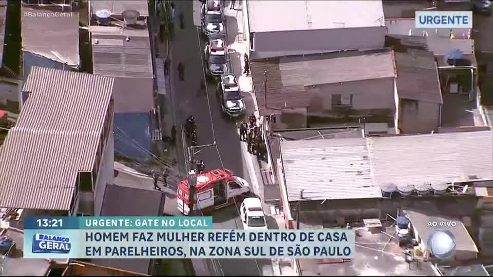 Homem faz mulher refém após não aceitar fim do relacionamento na zona sul de São Paulo
