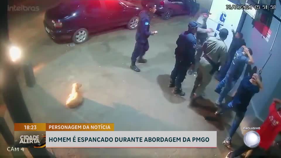 Homem denuncia agressão de policiais em Formosa (GO) após sorrir durante abordagem