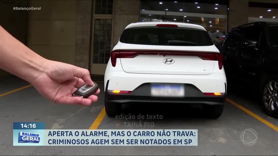 Pisca o alarme, mas não tranca o carro: criminosos usam inibidor de sinal para roubar veículos em SP