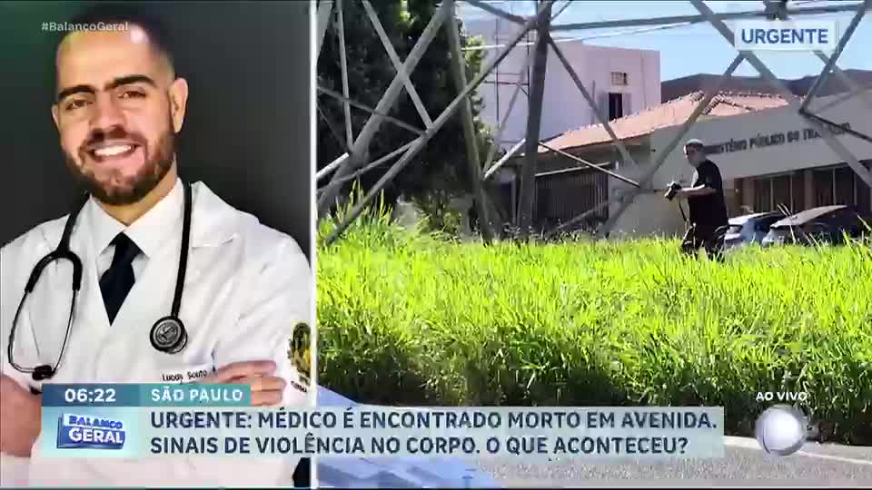 Médico é encontrado morto com ferimento na cabeça em avenida movimentada do interior de São Paulo