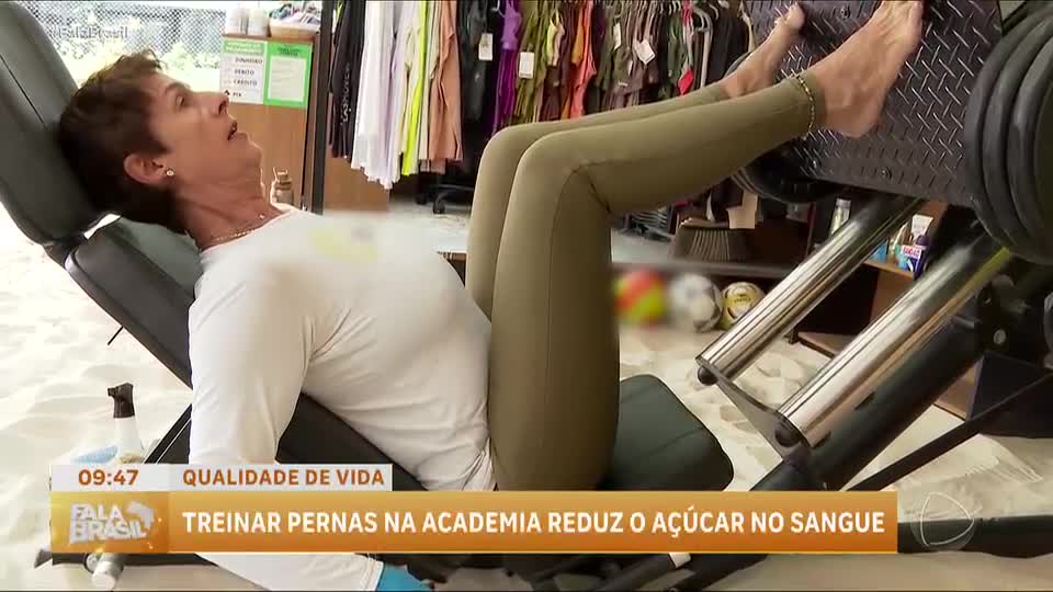 Exercícios para as pernas ajudam a controlar o açúcar no sangue; entenda