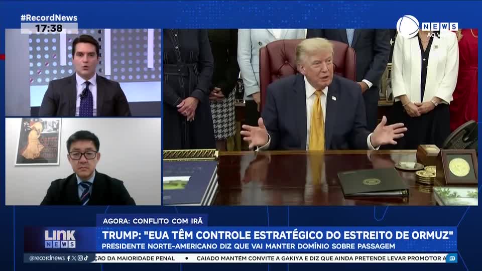 Trump: 'EUA têm controle estratégico do estreito de Ormuz'