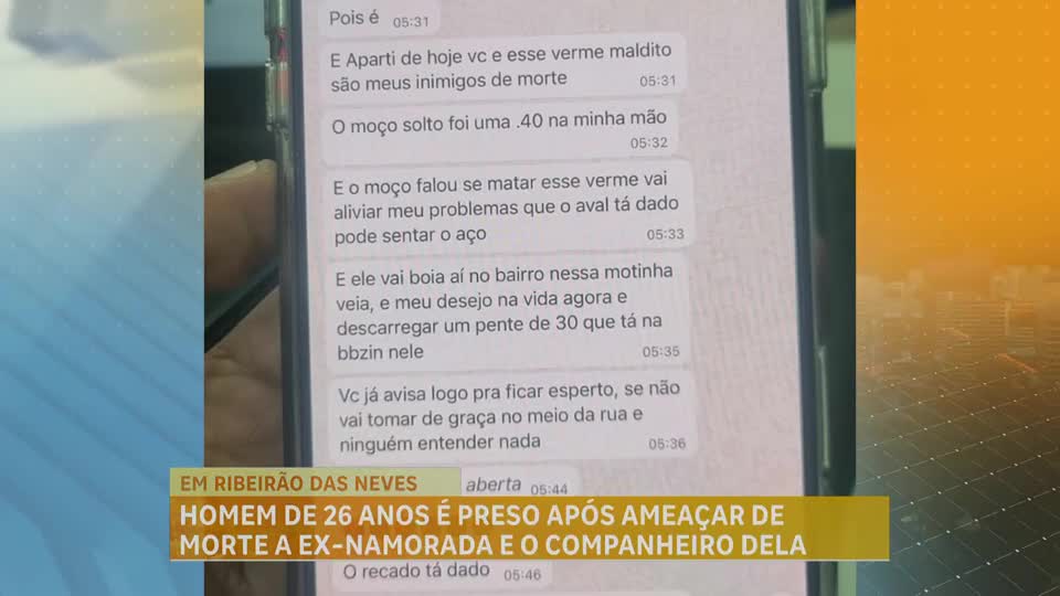 Homem é preso por tráfico de drogas depois de ameaçar ex em Ribeirão das Neves (MG)