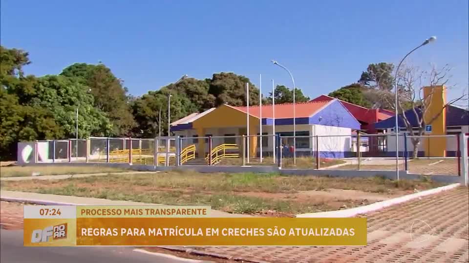 Portaria atualiza regras de acesso a creches no DF