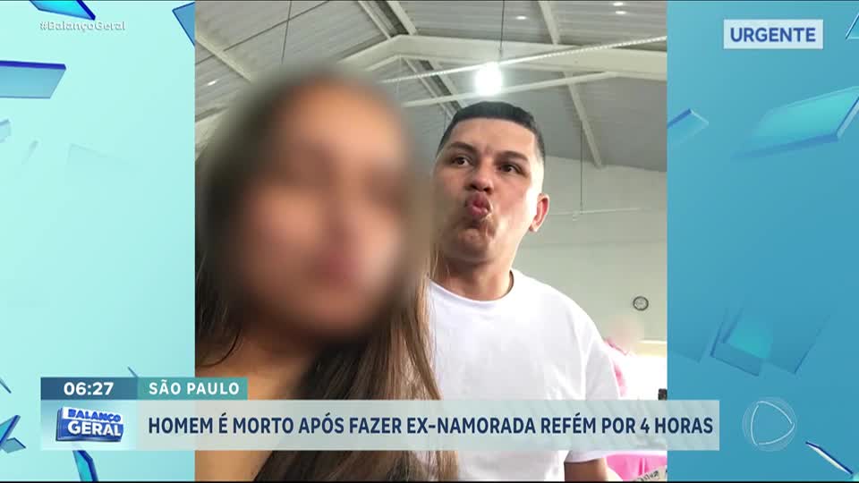 Homem faz ex-namorada refém e é morto pela polícia em SP