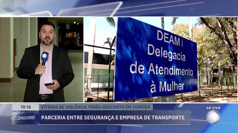 Parceria do DF garante transporte para mulheres que sofreram violência doméstica
