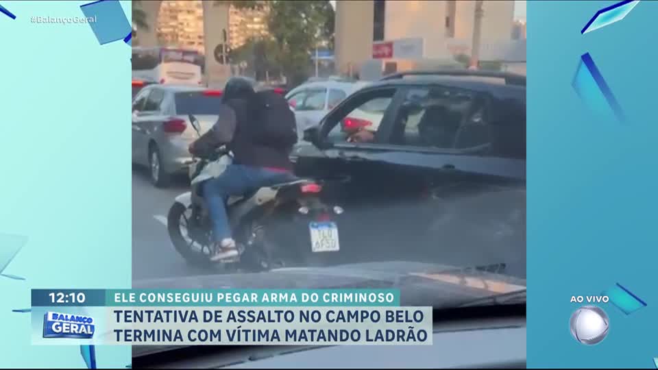 Vítima toma arma de assaltante e mata criminoso no Campo Belo, zona sul de São Paulo