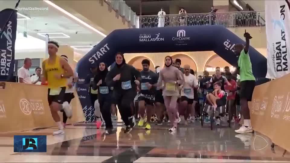 Calor extremo: shoppings em Dubai estão abrindo mais cedo para a prática de atividades físicas