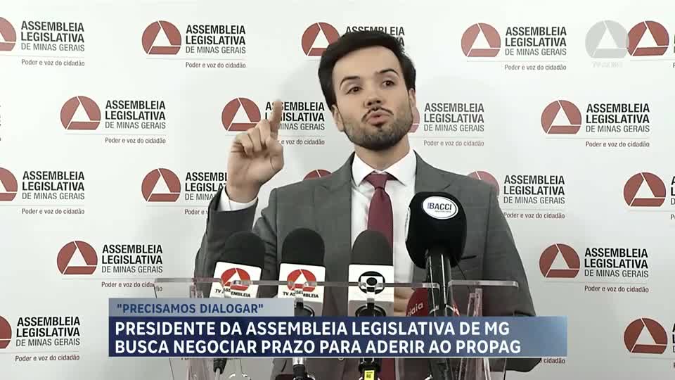 Assembleia de Minas busca diálogo com governo federal para avaliação de ativos do Propag